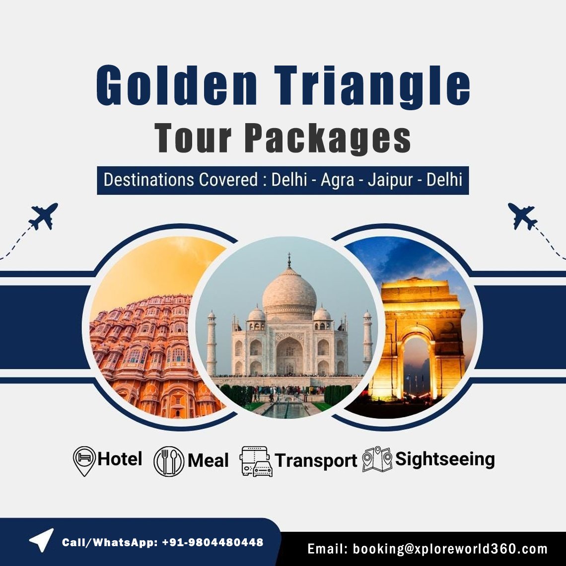 Golden Triangle Tour India Packages